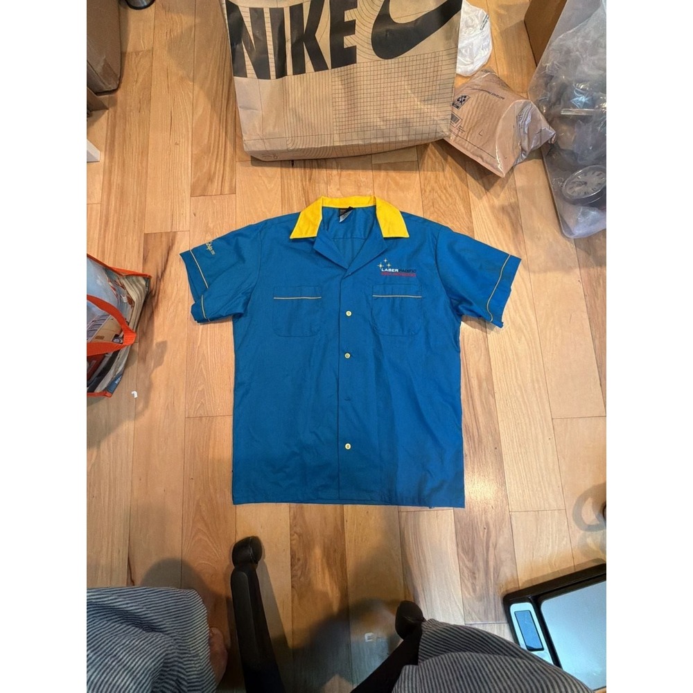Vintage Hilton Bowling Shirt Sz L